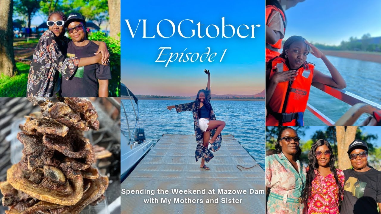 Vlogtober Episode 1 | Spending the Weekend at Mazowe Dam with My Mothers and Sister | 