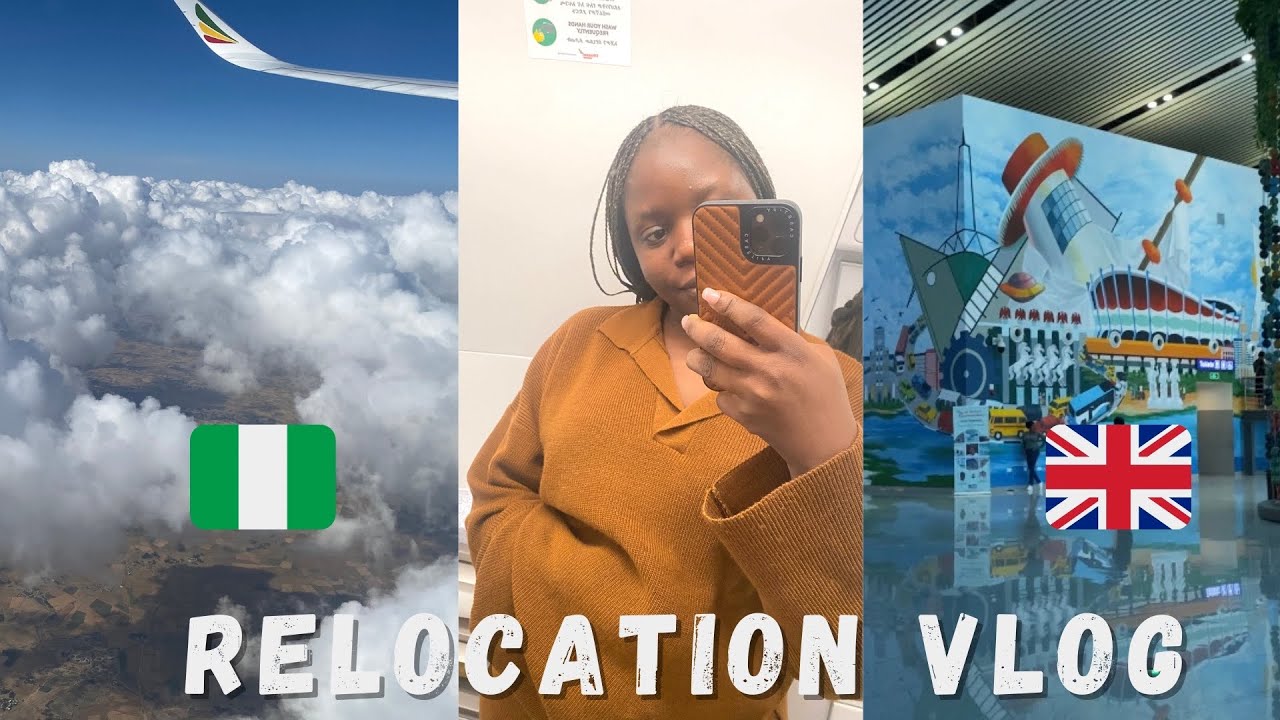 TRAVEL VLOG: Soo I left Nigeria | Leaving NIGERIA to the UK | Travel with Me + Relocation vlog