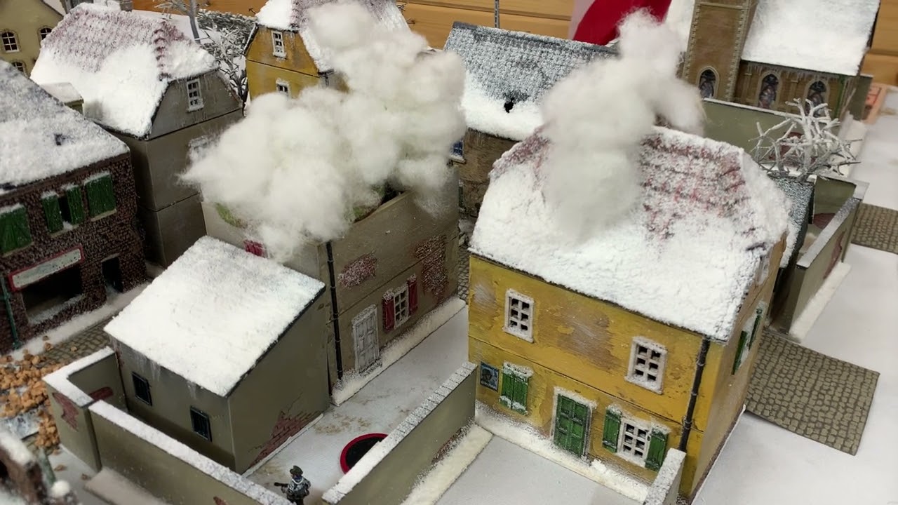 Bure, Battle of the Bulge 1944. World War Two Wargaming