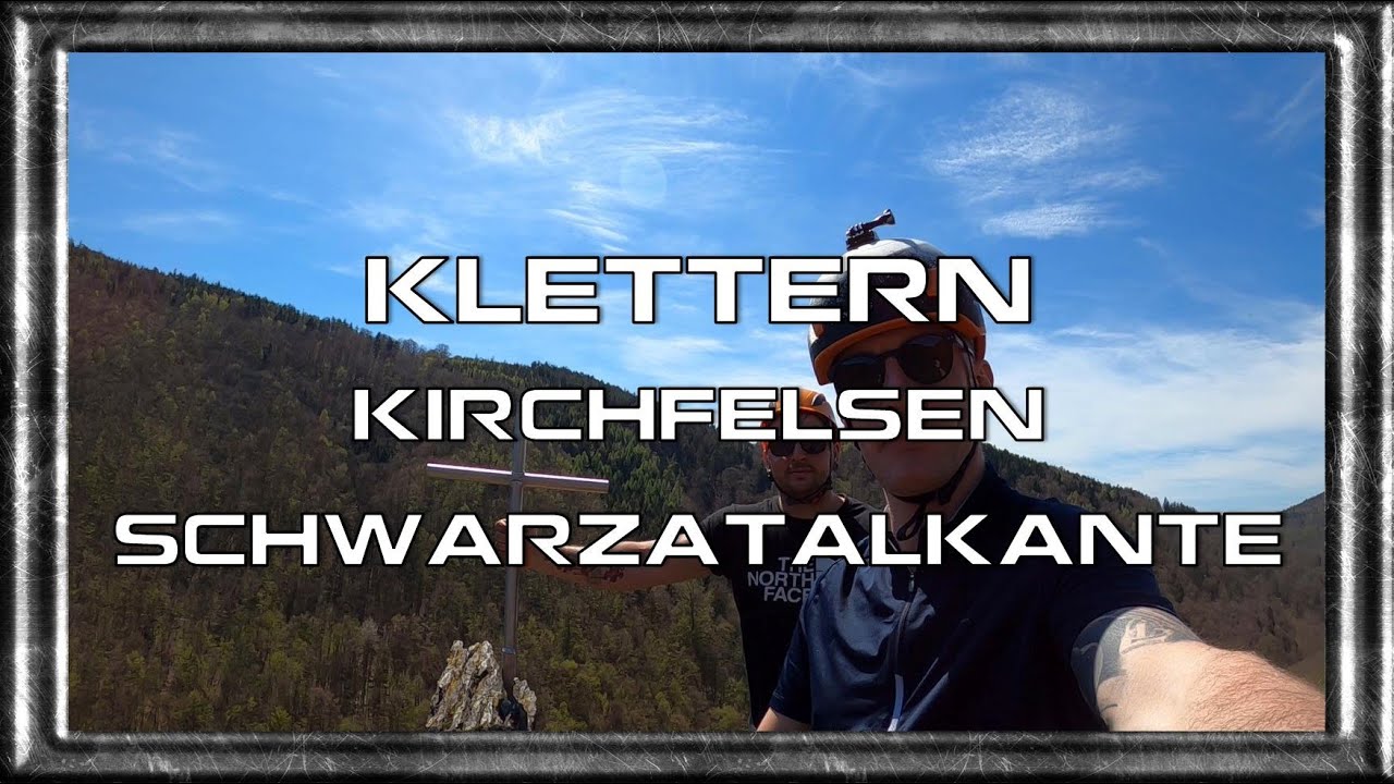 Klettern am Kirchfelsen | Schwarzatalkante | eine wunderschöne Mehrseillänge in 3+