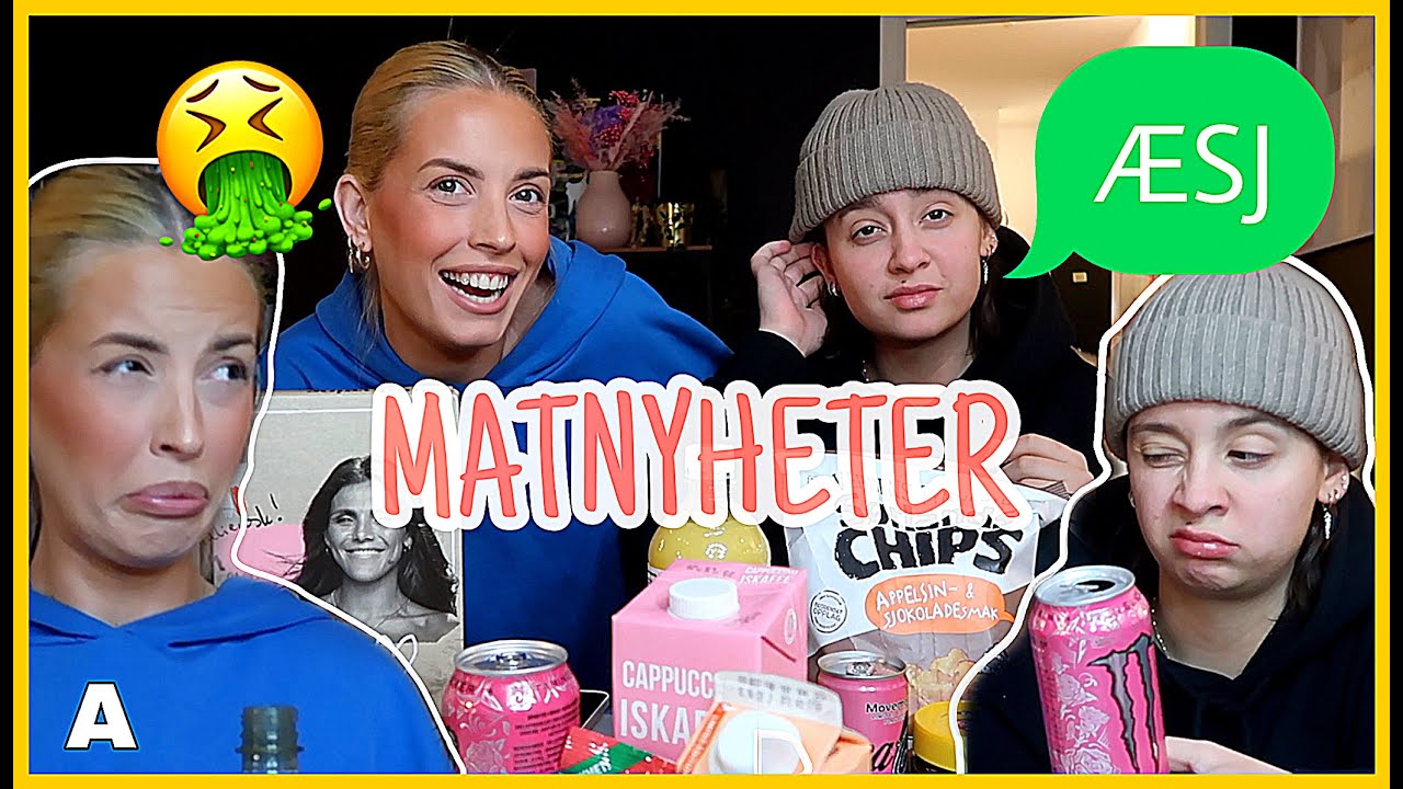 TESTER MATNYHETER *Det VERSTE jeg har smakt* - Med kjæresten