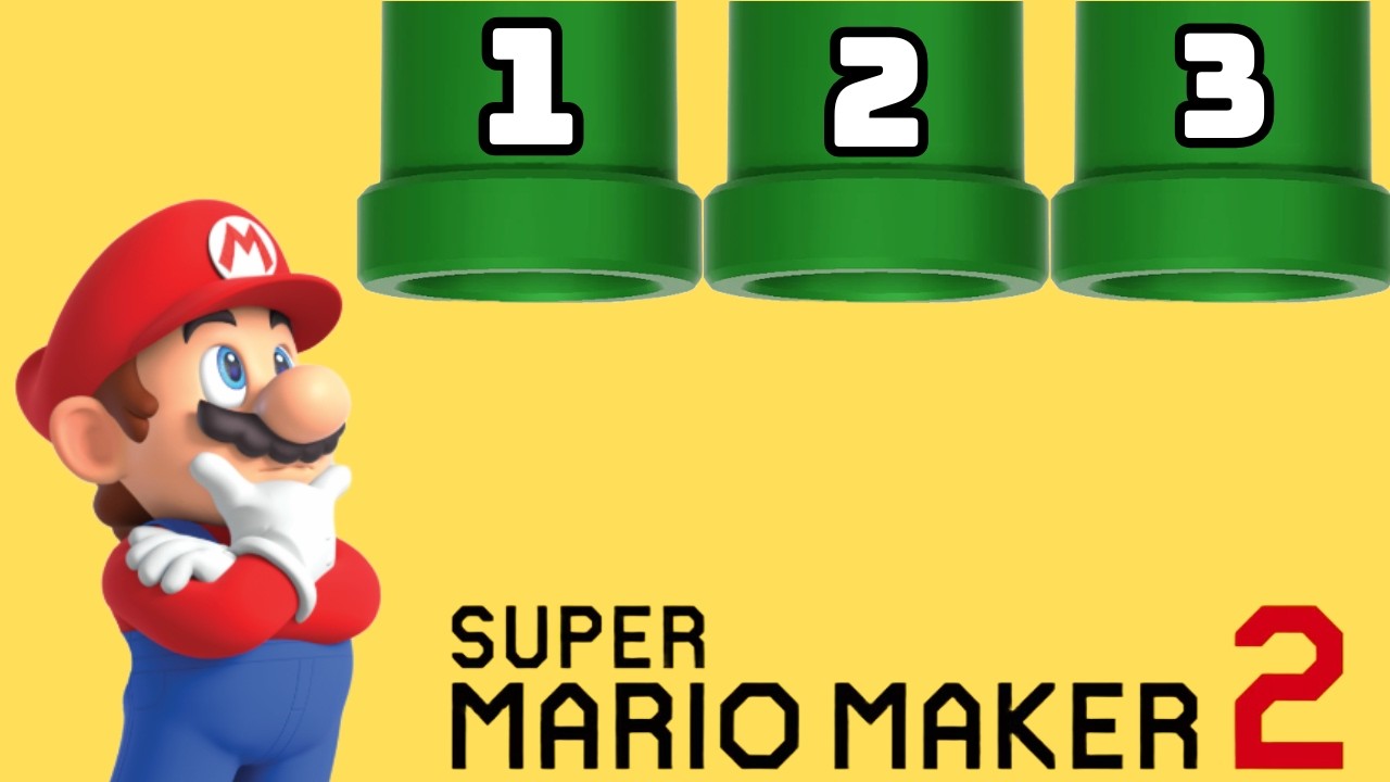 Which Pipe should I Pick? | Super Mario Maker 2