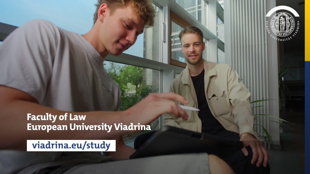Study law at the European University Viadrina in Germany