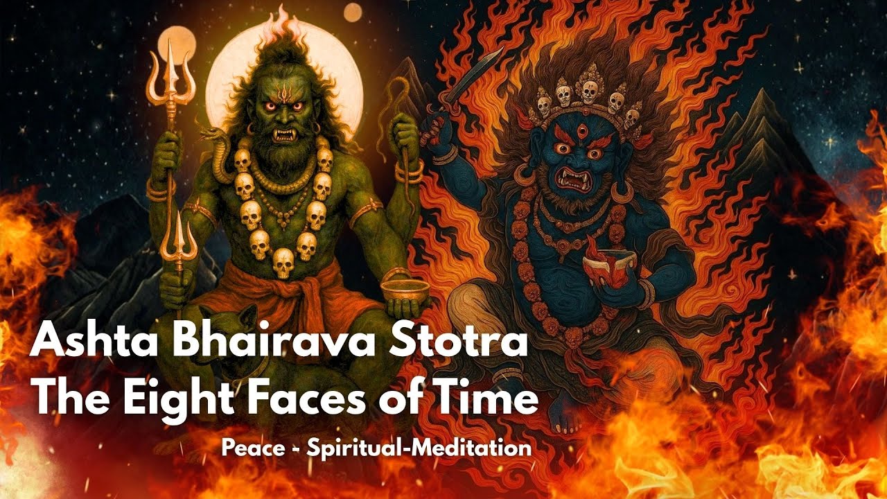 Epic Ashta Bhairava Devotional Song | 8 Forms of Lord Bhairava | Meditation, Healing, Peace