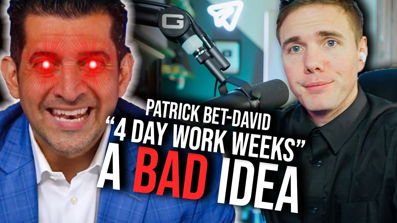 PATRICK BET-DAVID STRUGGLES TO EXPLAIN WHY A 4 DAY WORK WEEK IS BAD | #valuetainment #pbdpodcast