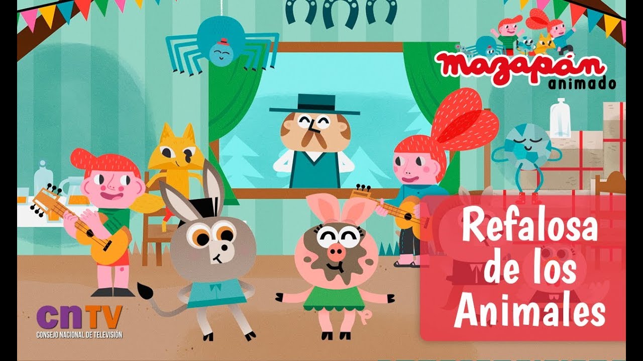 Refalosa de los animales | Mazapán Animado | Video Clip Oficial [HD]