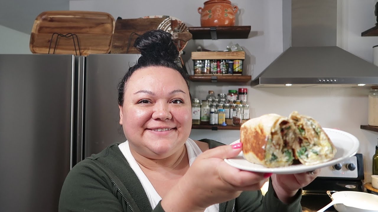 Make a Starbucks Spinach Feta & Egg Wrap with Me