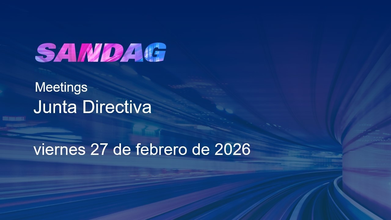 SANDAG Junta Directiva–viernes 27 de febrero de 2026​