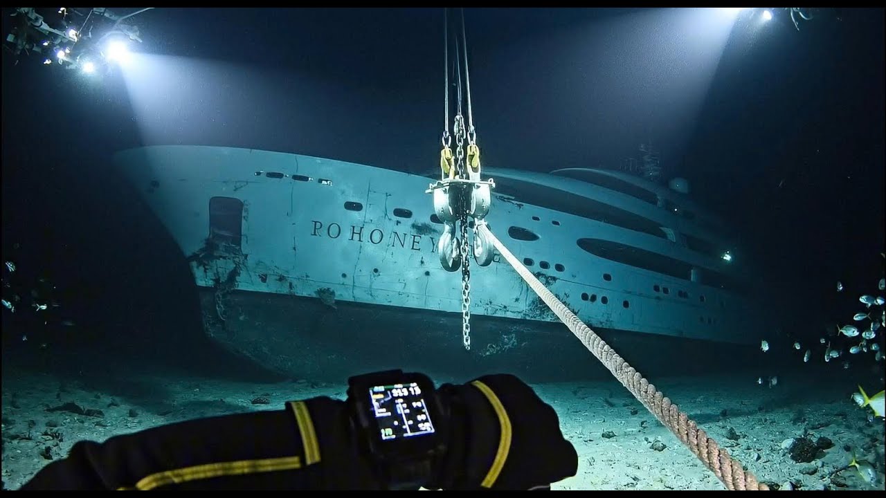 Salvaging and restoring a luxury yacht that had lain at the bottom of the ocean for 40 years.