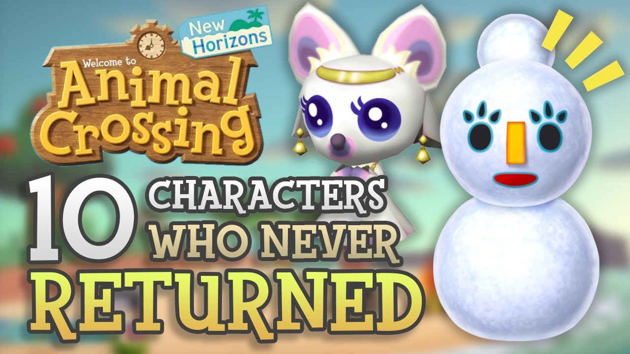 Every SPECIAL CHARACTER Who NEVER Returned to Animal Crossing New Horizons