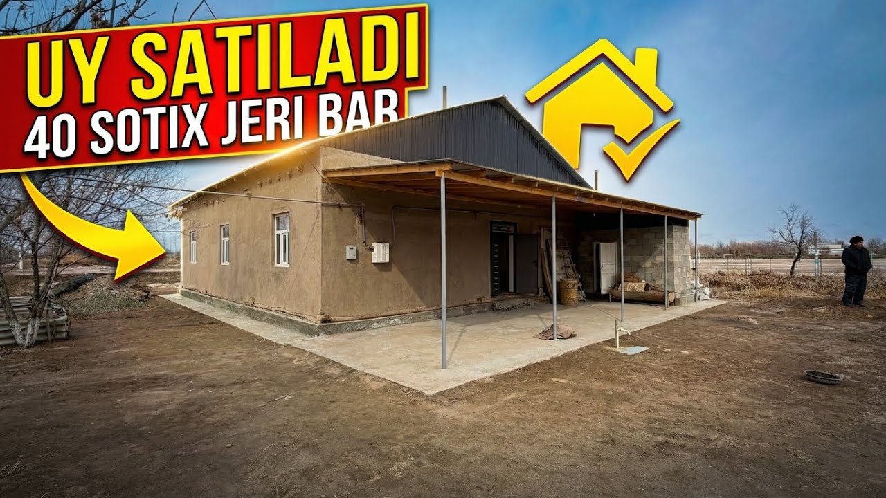 40 СОТИК ЖЕРИ БАР УЙ САТЫЛАДЫ.