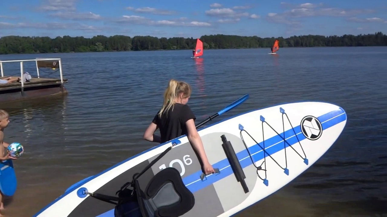 Надувная доска для SUP серфинга ZRAY SUP BOARD MODEL A2