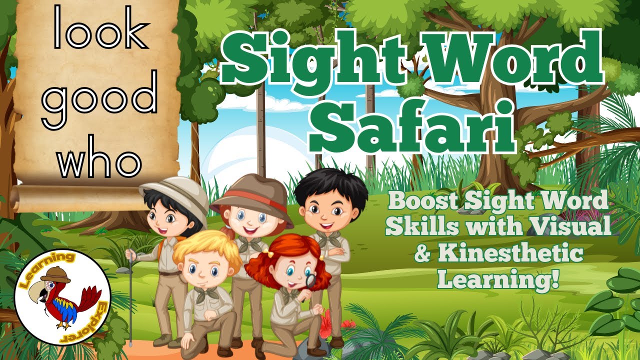 Sight Word Safari (Learn & Practice sight words)
