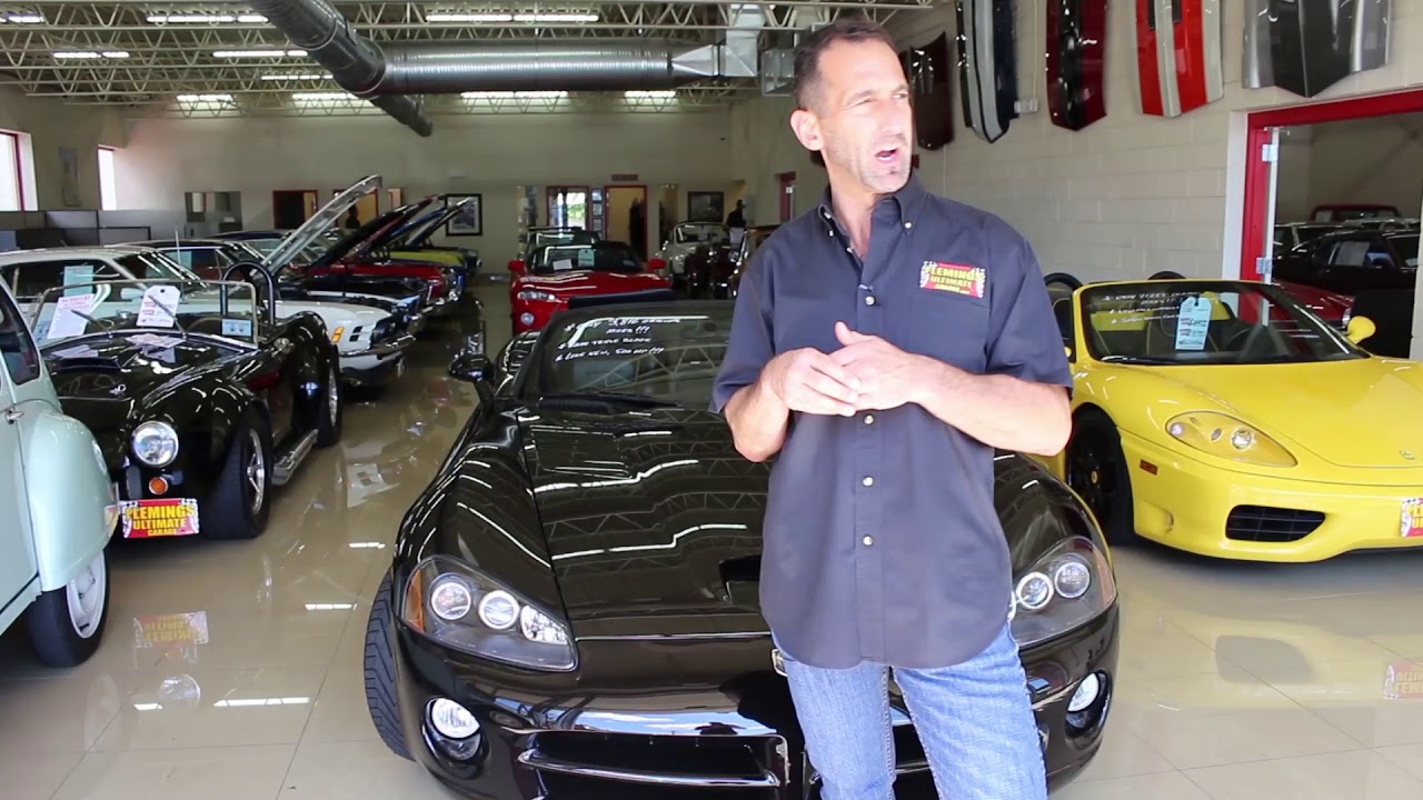 '04 Dodge Viper SRT10 with only 3,800 miles! for sale with test drive and walk through video