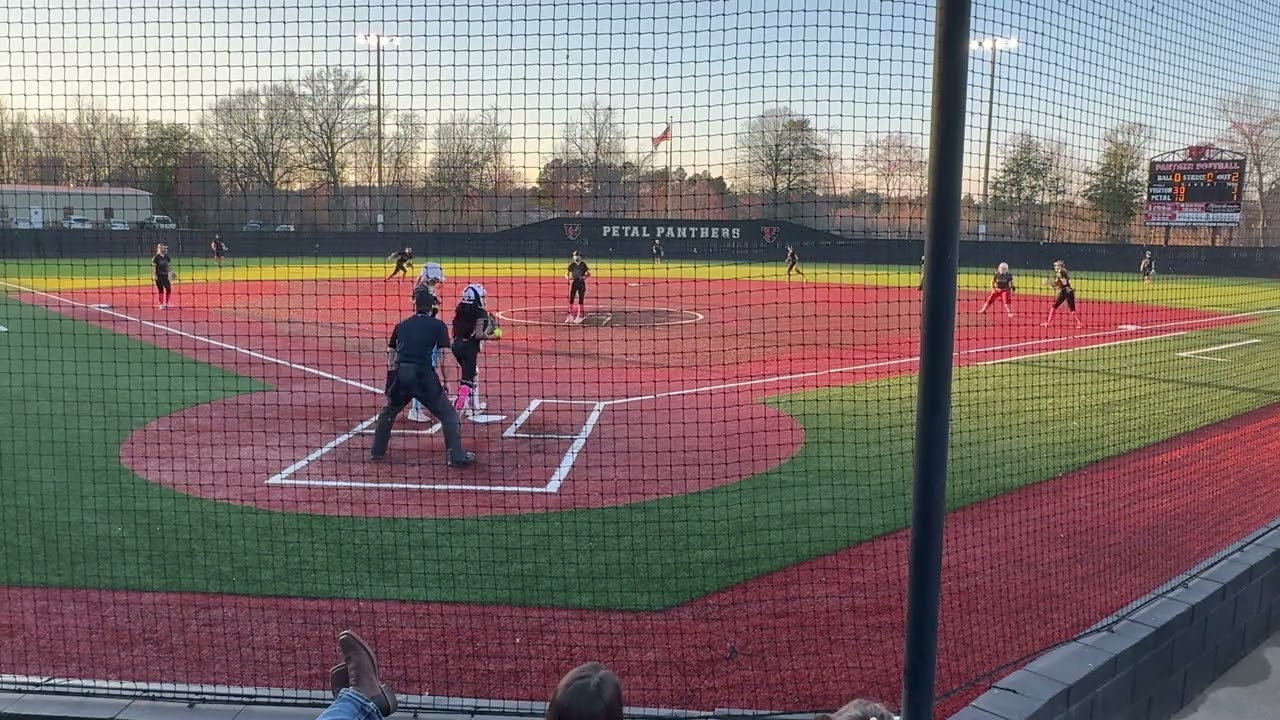 South Jones JV vs Petal JV 02/27/26 Top of the 3rd inning 