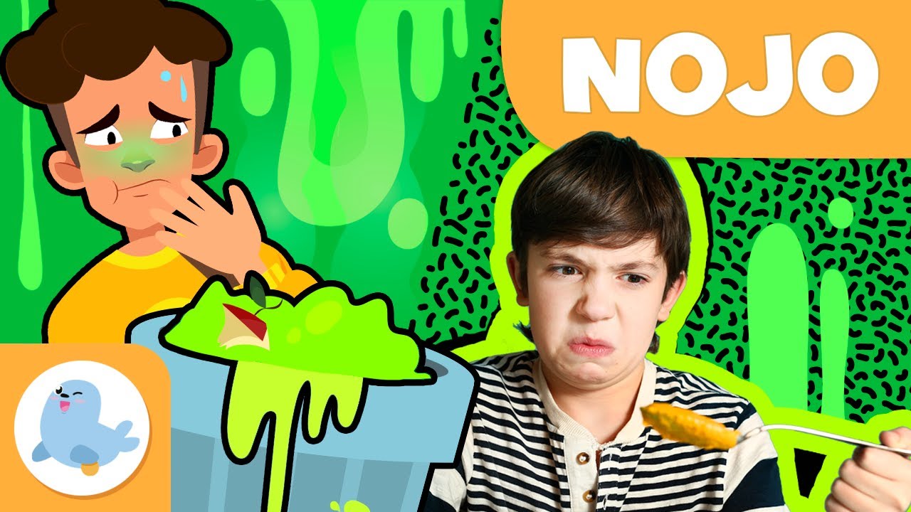 Como identificar o NOJO? 🤢 RECONHECER EMOÇÕES para crianças 😊