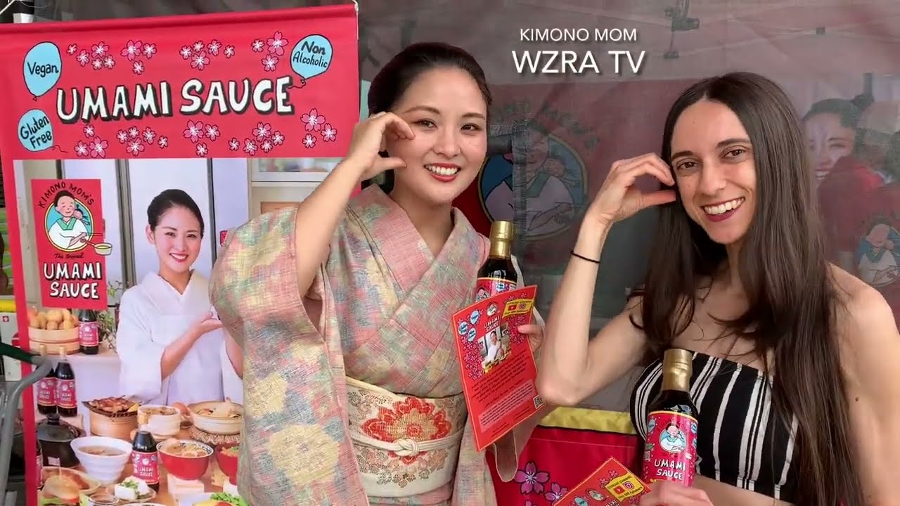 KIMONO MOM UMAMI SAUCE Interview with WZRA TV