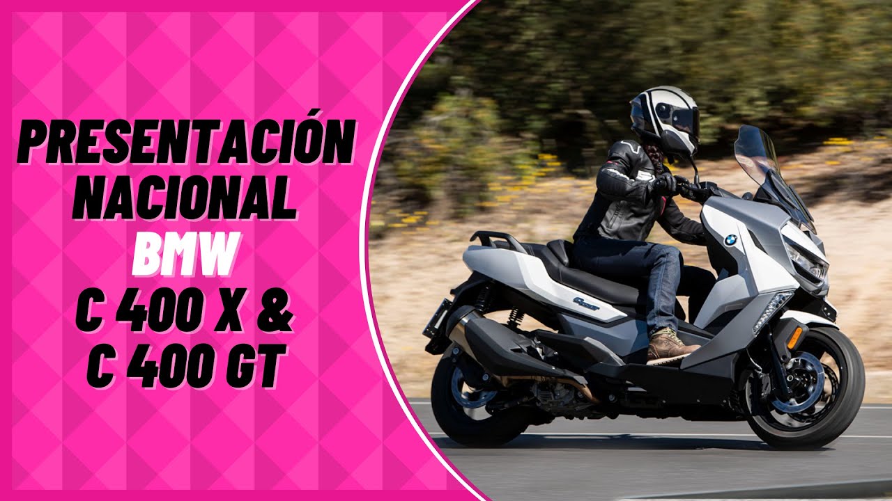 Presentación Nacional nuevas BMW C 400 X y BMW C 400 GT - ¿Un scooter GS?  😵