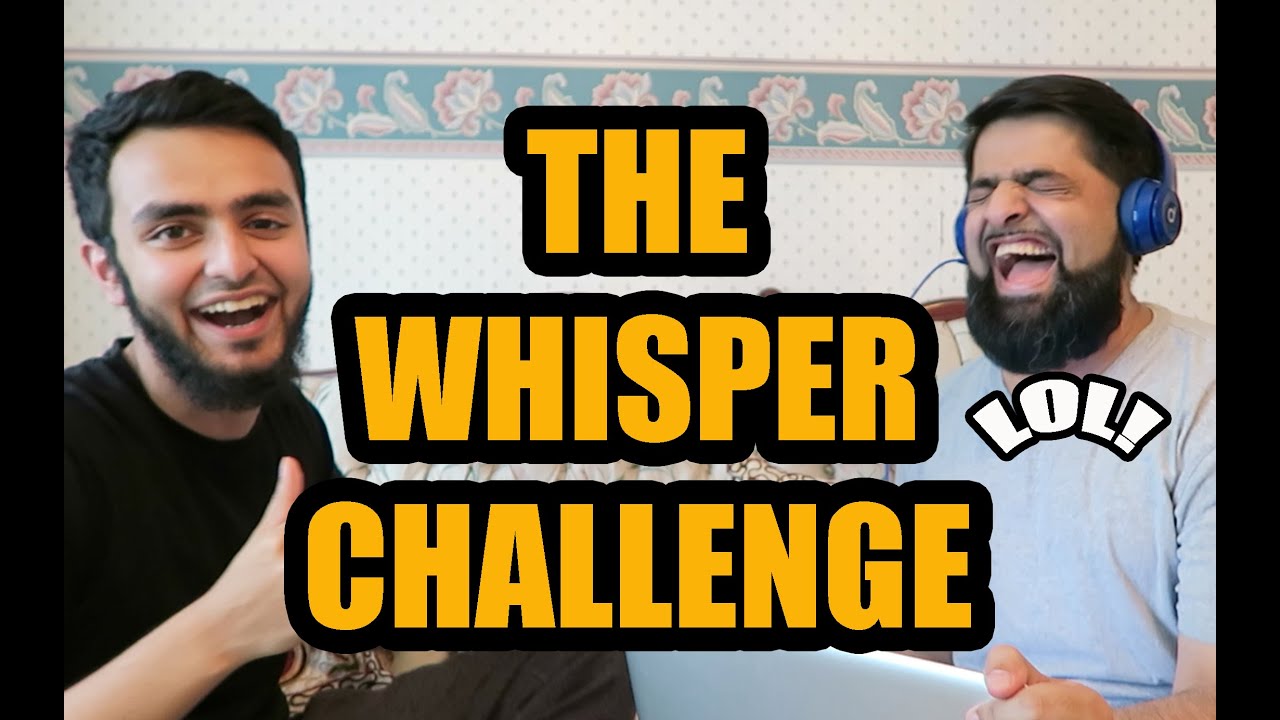 THE WHISPER CHALLENGE || OMAR ESA AND AJ