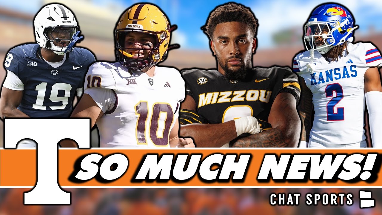 Tennessee Football Just Got SO MUCH Transfer Portal News