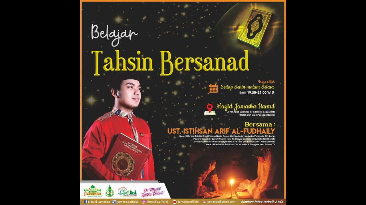 Tahsin Bersanad #8 Bacaan Gharib dalam Al-Qur'an - Ust Istihsan Arif Al-Fudhaily Al-Hafidz