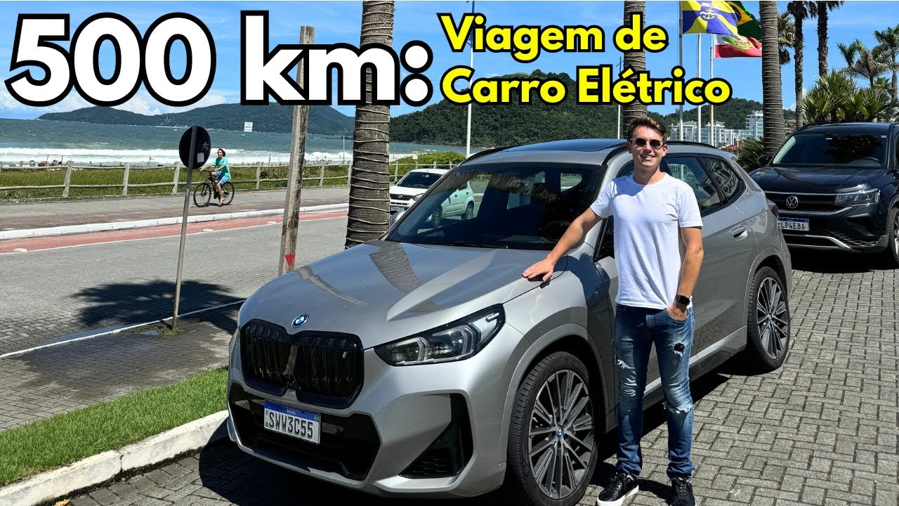 500 km de Viagem de Carro 100% Elétrico: Bate e Volta do Paraná até Santa Catarina!
