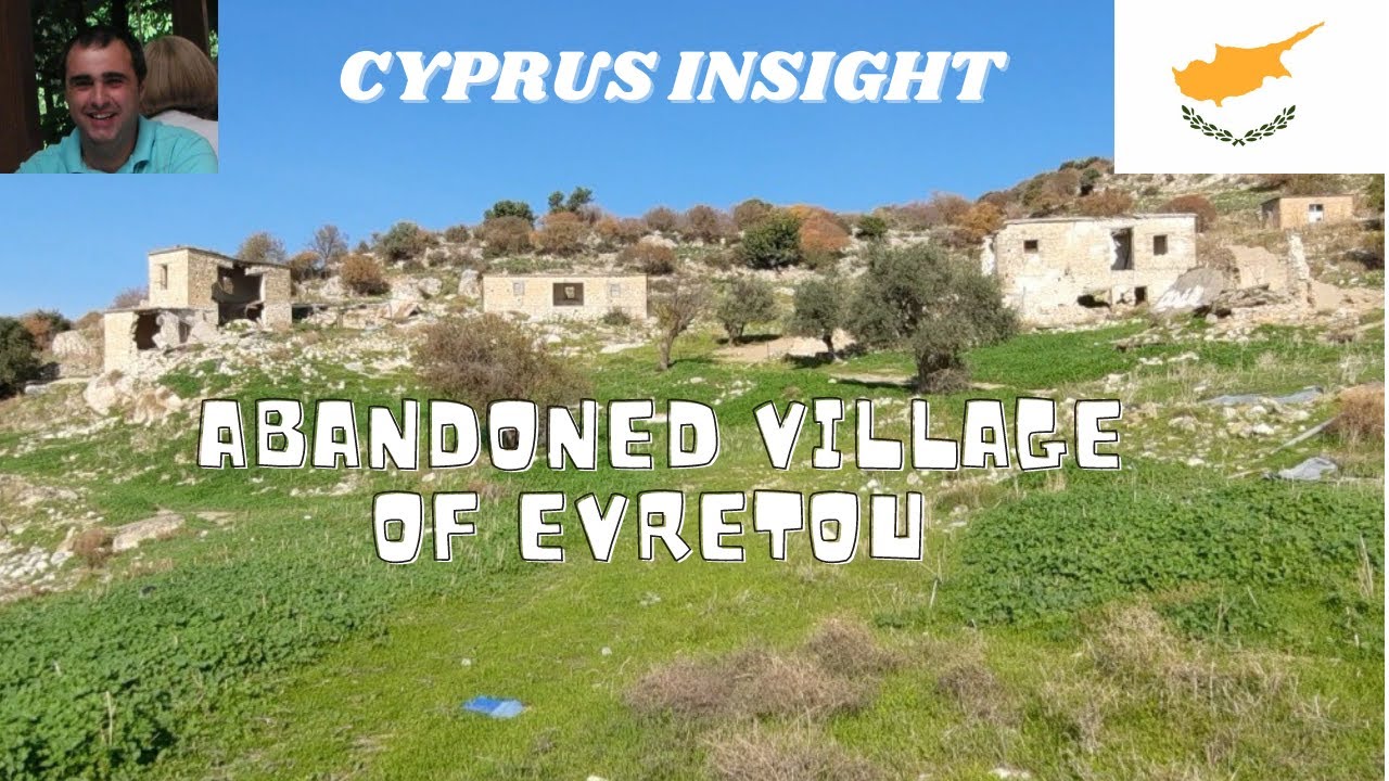 Cyprus Vlog. The Abandoned Village at Evretou Dam, Paphos.