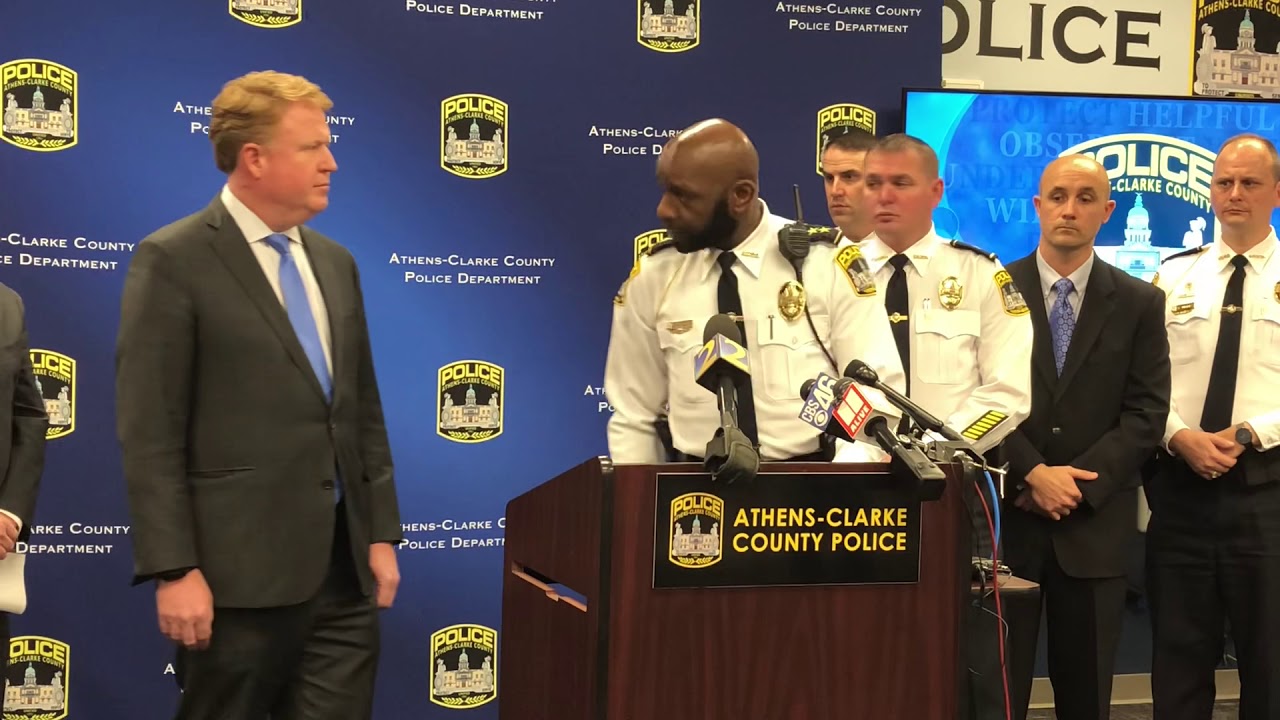 ACCPD Press conference on Operation Benchwarmers