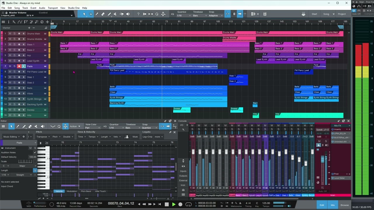 Always On My Mind - Pet Shop Boys - Midi Instrumental