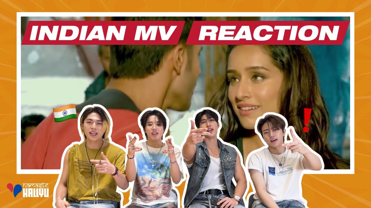 K-pop Idols JUSTB React To Iconic Indian Music Videos | Chaleya, Sun Saathiya & Illahi