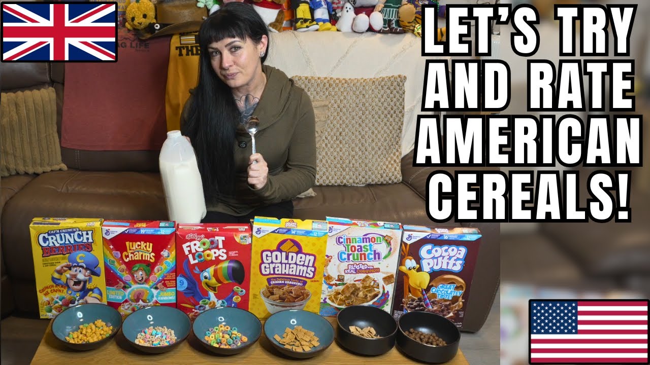 British Girl Tries Classic American Cereals for the FIRST Time