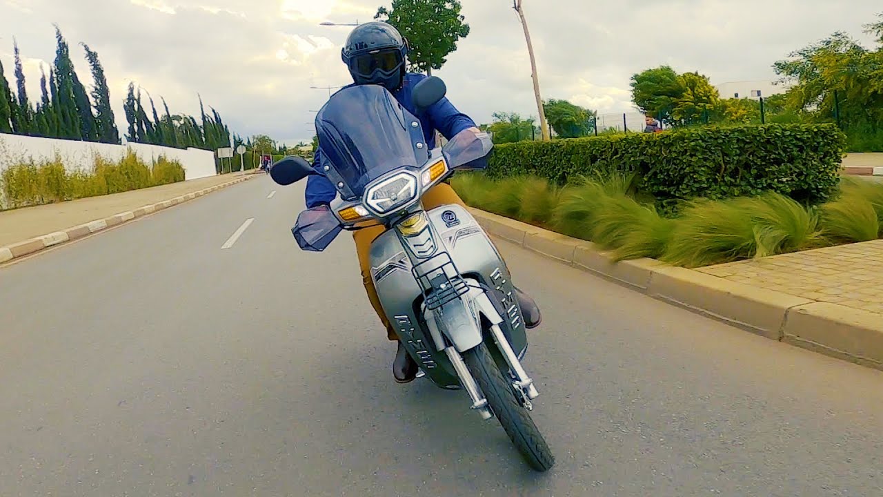 Test Ride Rymco C50 / Rymco C50  المراجعة الشاملة للدراجة الأكثر شعبية في المغرب بالحلة الجديدة