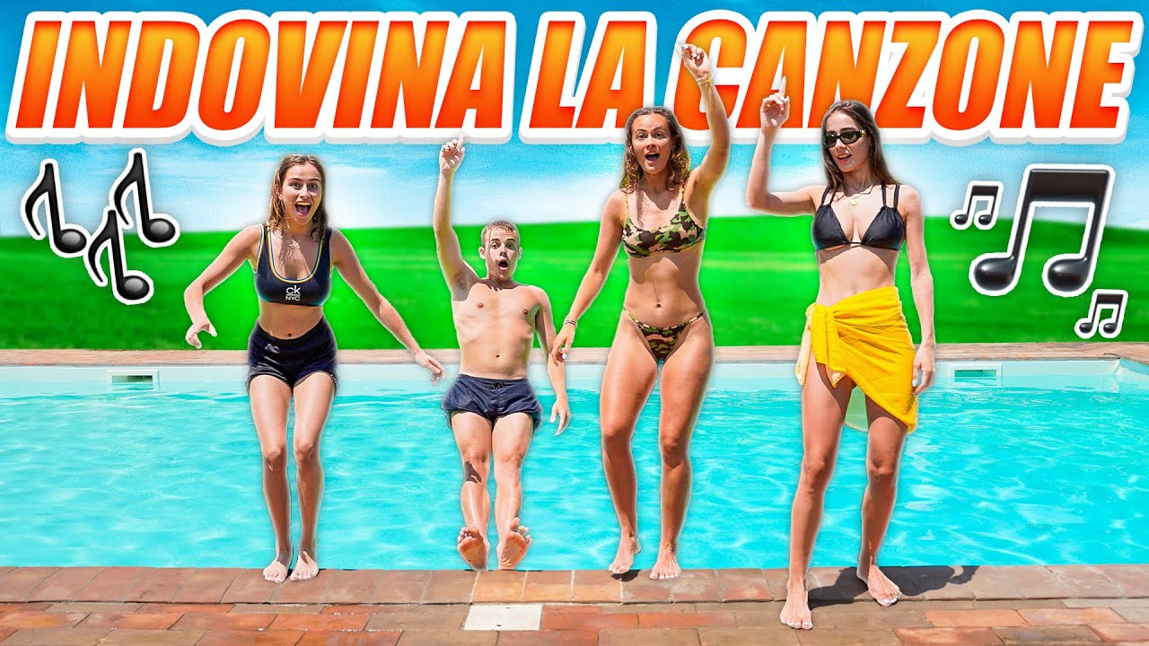 🎵 INDOVINA LA CANZONE in PISCINA! (Villa Elites) 🌊