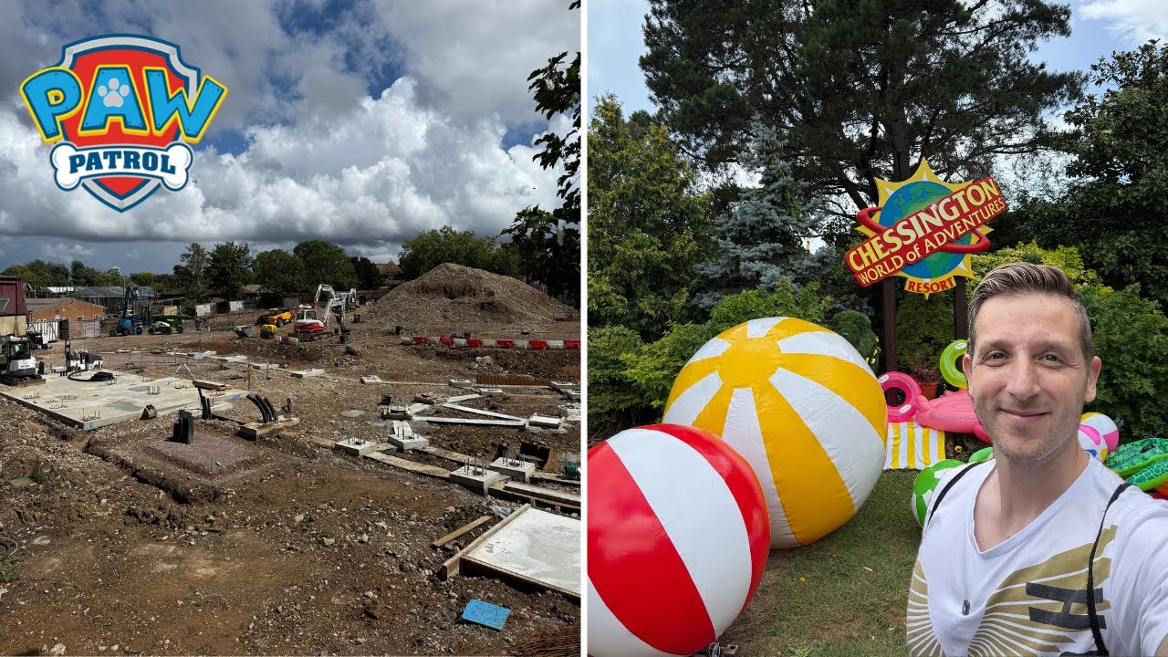 Chessington World of Adventures Vlog (July 2025) | Summer Holidays & Construction Updates
