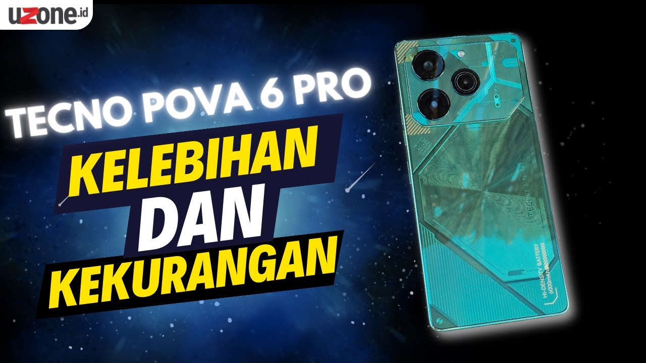 HADIRKAN SMARTPHONE GAMING MURAH, TECNO POVA 6 PRO PUNYA BANYAK KELEBIHAN!!