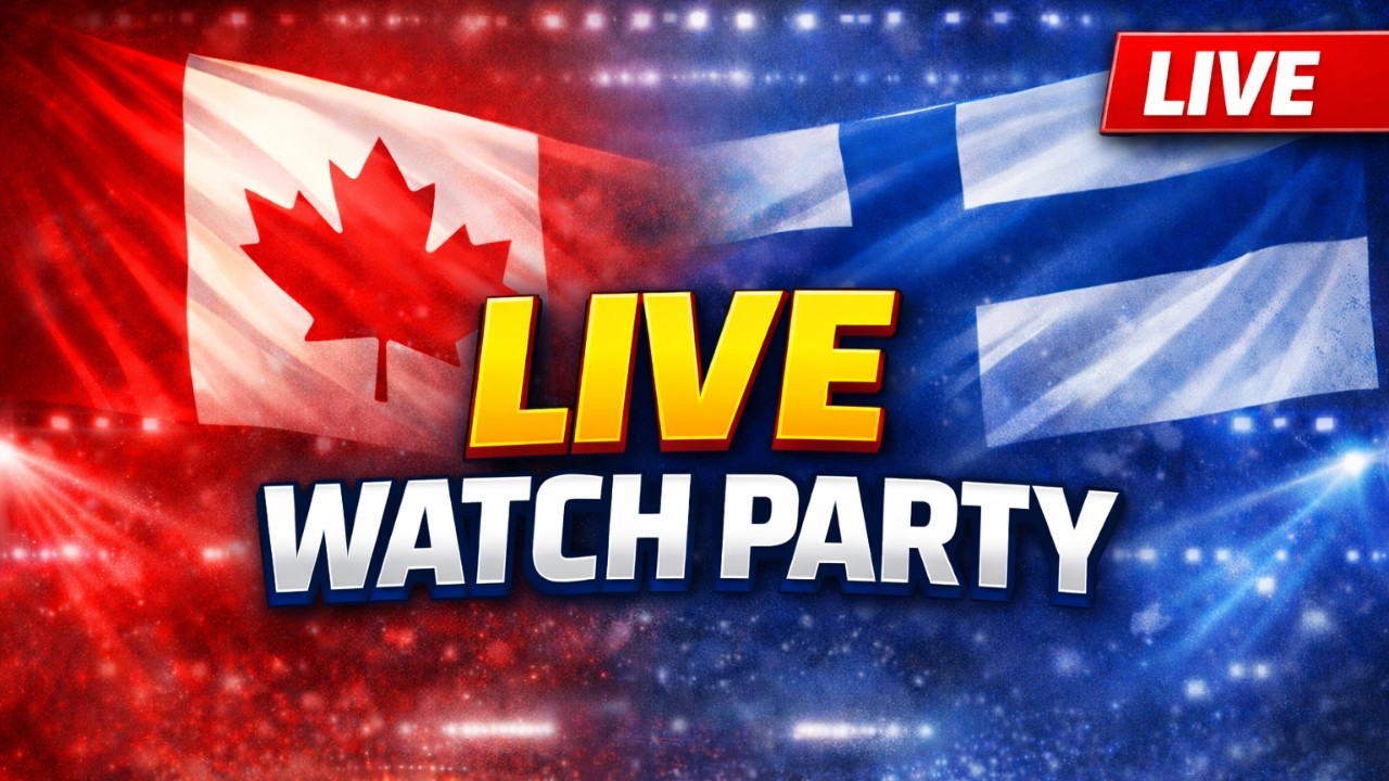 LIVE: Canada vs Finland | 2026 Olympic Hockey Semi-Final Watch-Along