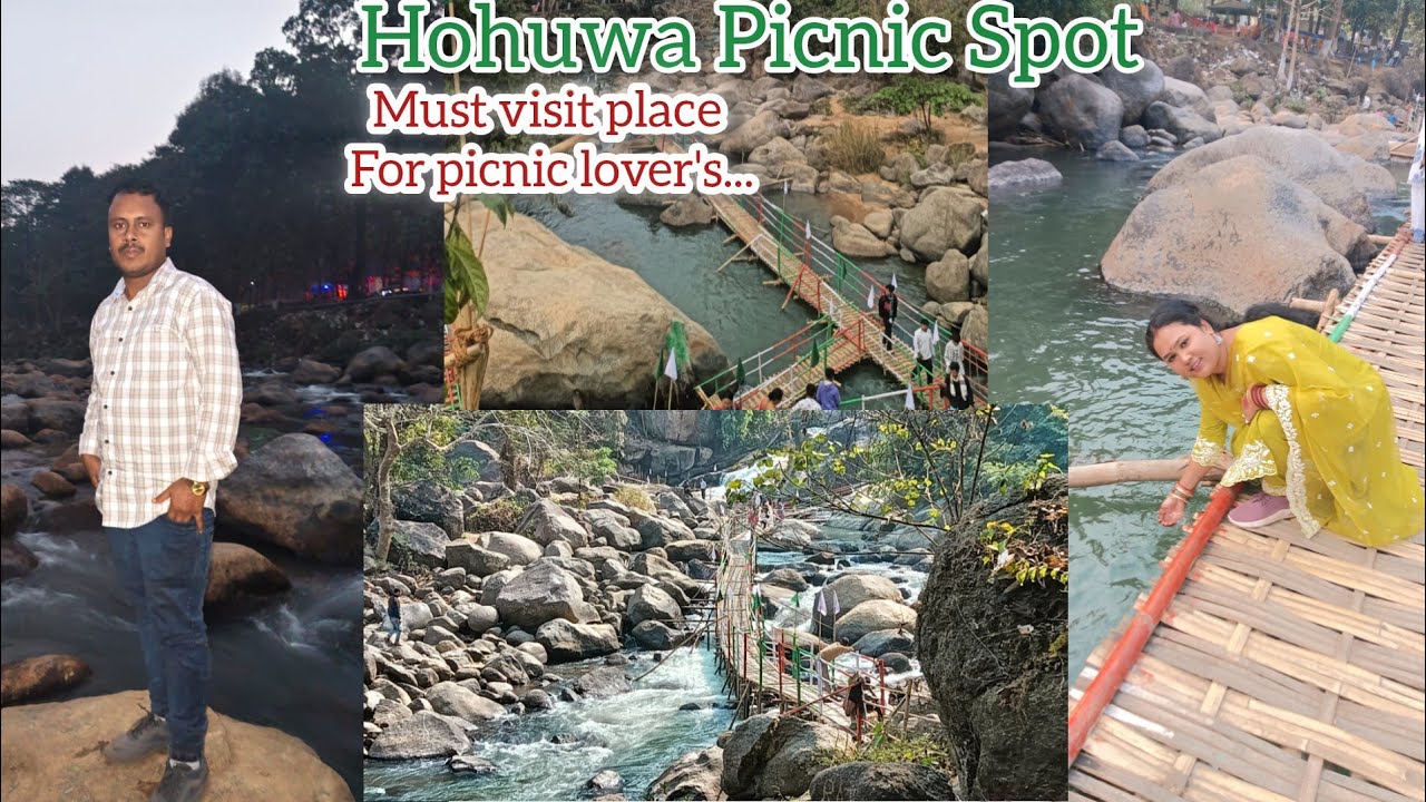 The best picnic spot ||Hohuwa picnic Spot waterfall ||Assam guwahati 