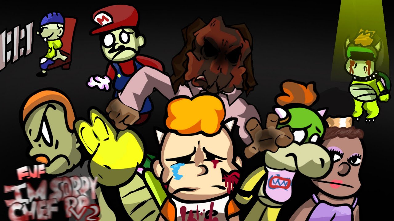 Friday Night Funkin': FNF' I'm sorry chef pee pee v2 CANCELLED BUILD [FNF Mod/HARD]