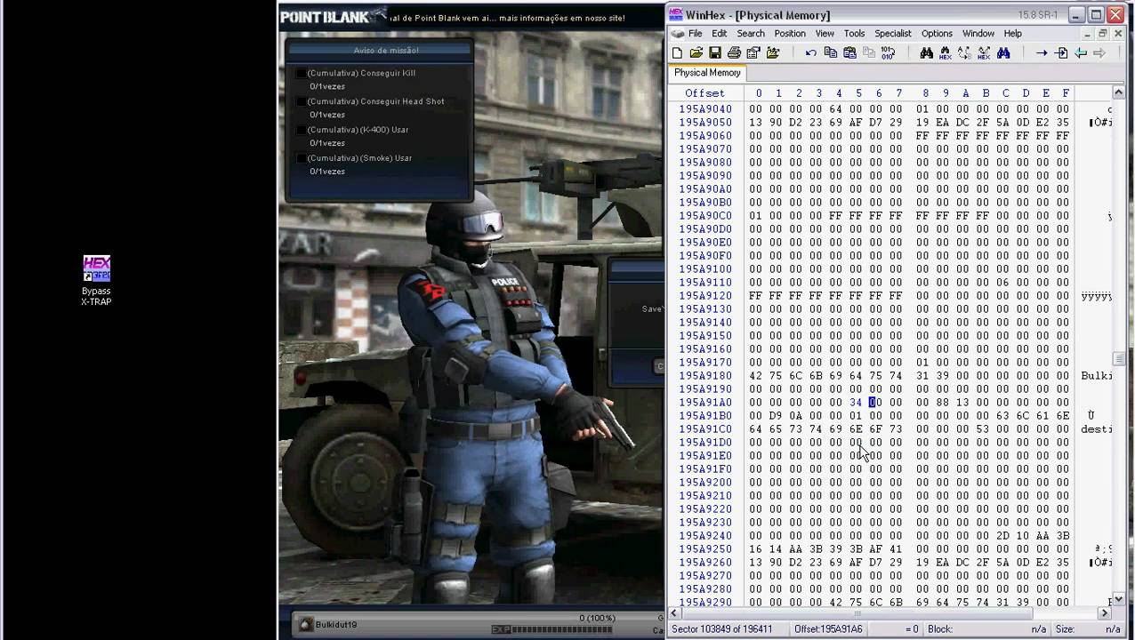 Point Blank Brazil (Ongame) - Cheat Rank & Point (Tutorial)