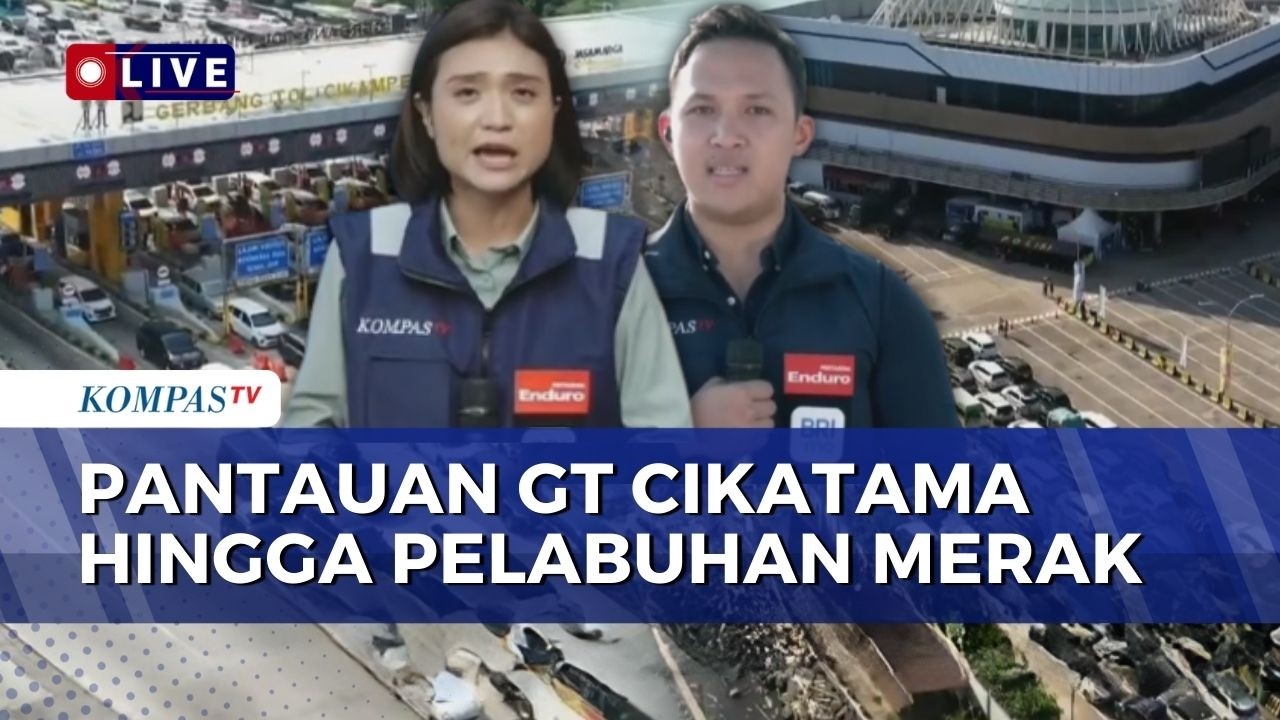 Mudik Lebaran: One Way Diberlakukan di GT Cikatama-Brebes, Pelabuhan Merak Padat | 17 MARET 2026