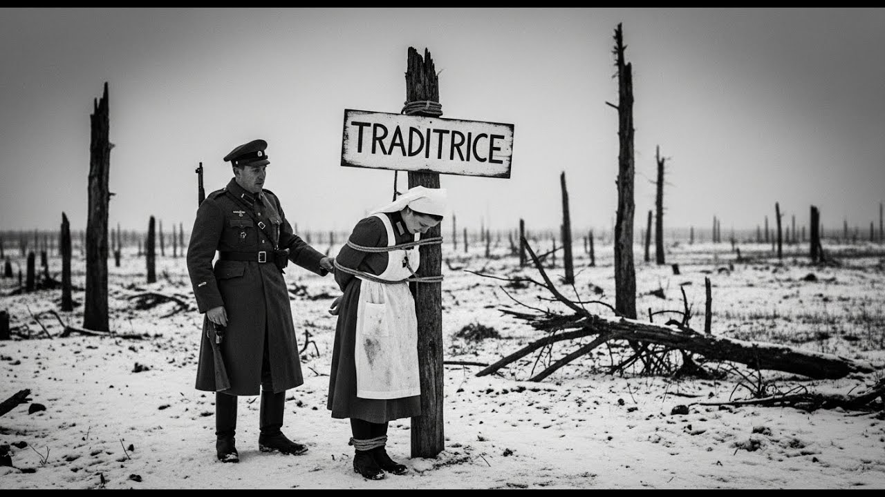 Un ufficiale italiano trovò un'infermiera sovietica prigioniera legata a un palo — 