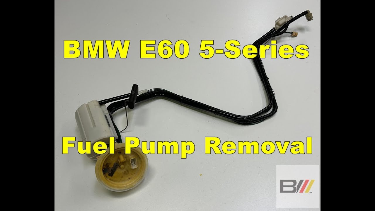 Fuel Pump Removal BMW e60 5-series 2004-09