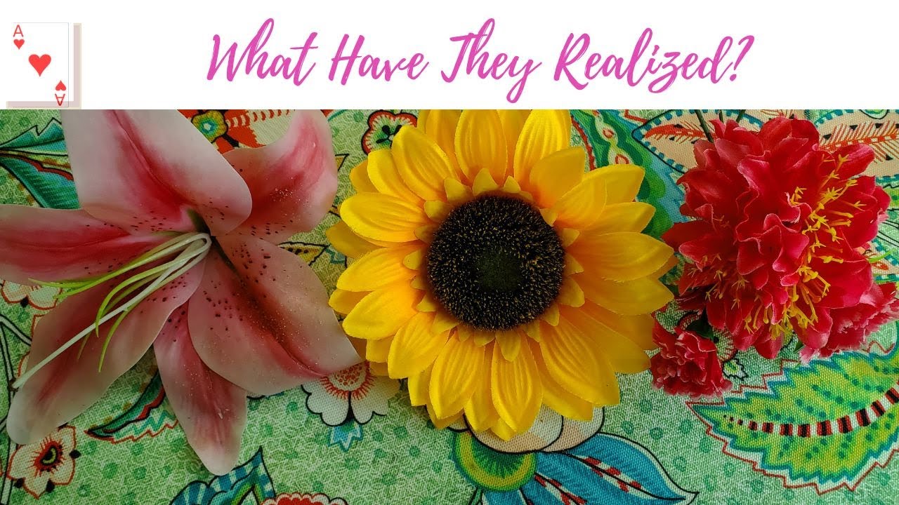 WHAT HAVE THEY REALIZED ABOUT YOU AND THE CONNECTION- PICK A CARD/ PICK A PILE