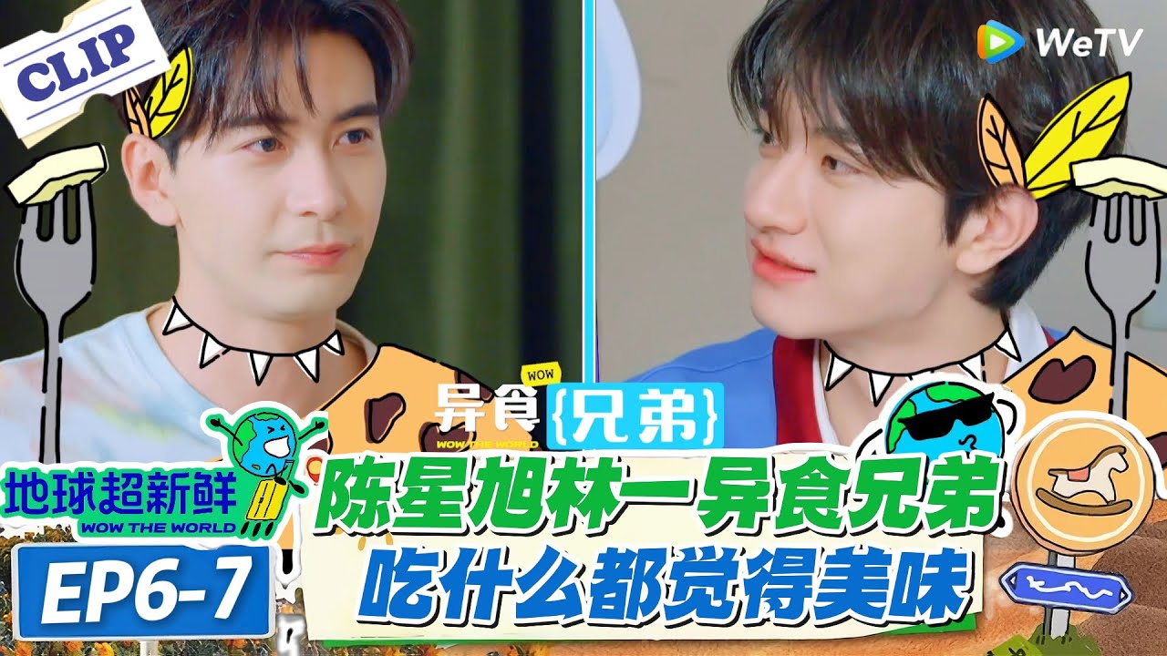 【地球超新鲜】6-7：陈星旭林一化身 “异食兄弟”，嚼羊脑说 “像豆腐”，遭吐槽 “没味觉”！#地球超新鲜 #孙红雷 #李乃文 #陈赫 #刘宇宁 #龚俊 #陈星旭 #王玉雯