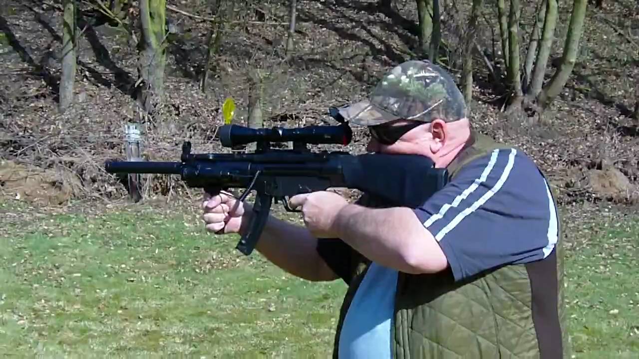 Bob sighting in GSG-5 @ Thurnscoe Rifle Club