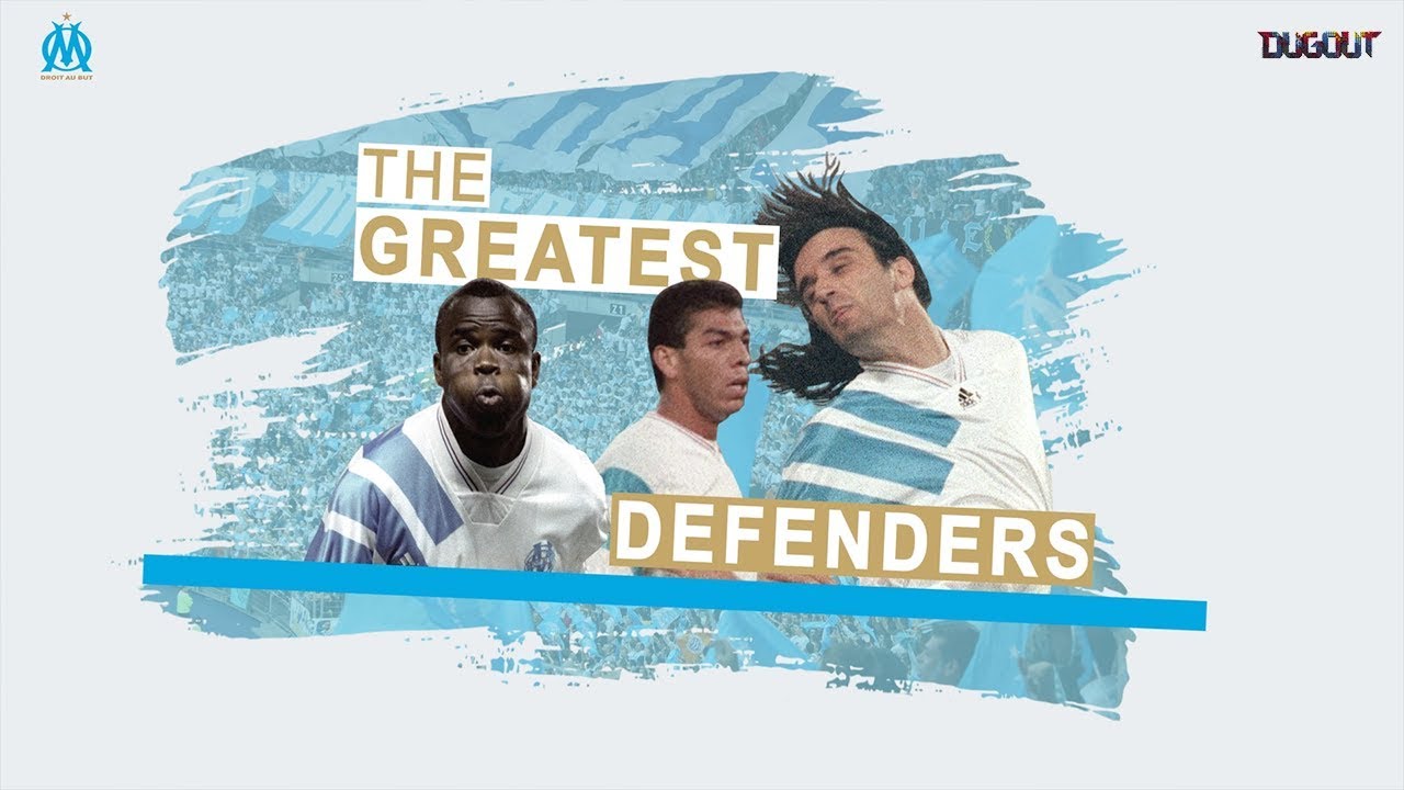 Les plus grands défenseurs de l'OM : Mozer, Boli, Blanc, Heinze, Taiwo ...