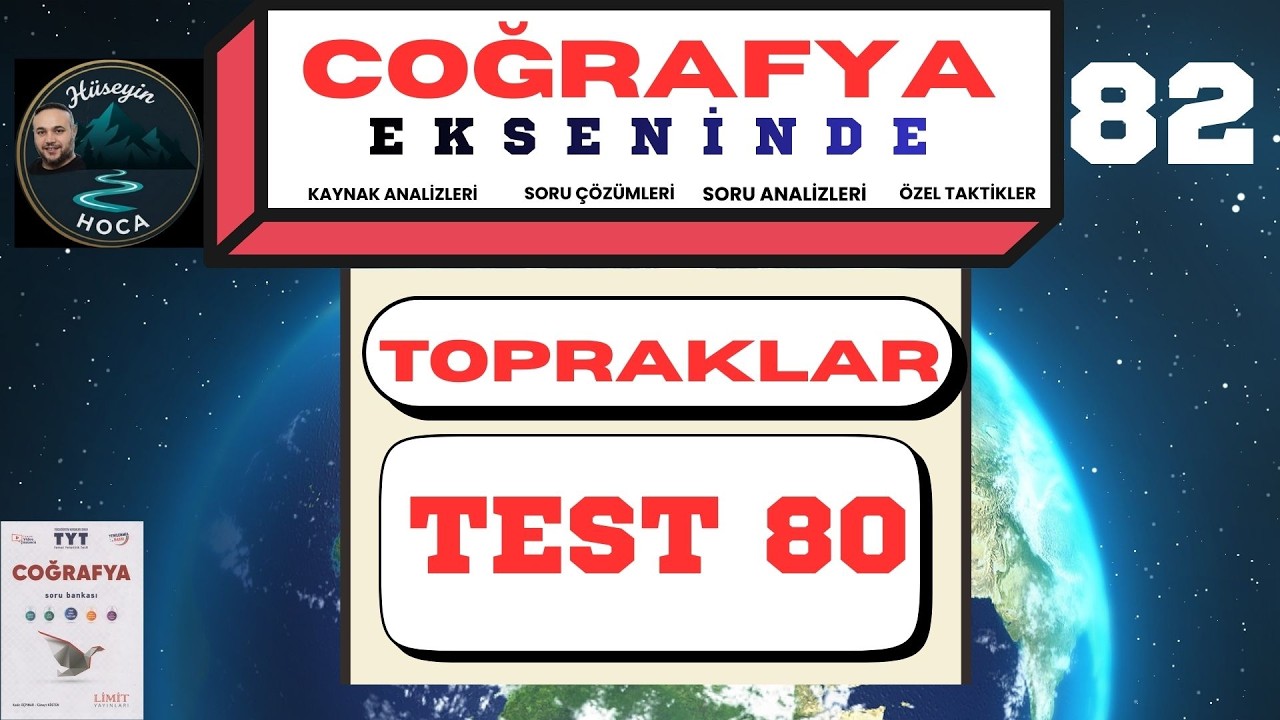 TYT COĞRAFYA SORU ÇÖZÜMÜ / TOPRAKLAR #yks #tyt #tytcoğrafya #viral #viralvideo #shortvideo #reels