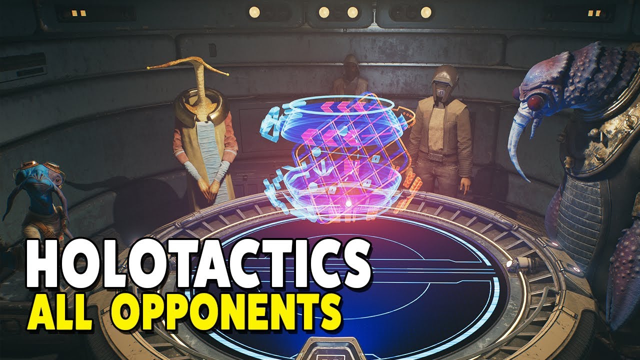 Star Wars Jedi: Survivor | All Holotactics Matches and Opponents | Gambler