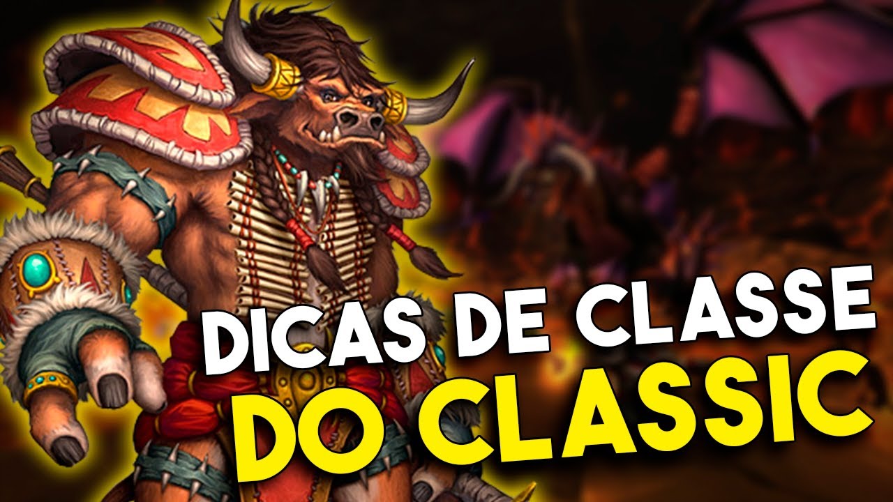 MELHORES CLASSES PARA SE COMEÇAR NO WORLD OF WARCRAFT CLASSIC E AS MAIS FÁCEIS TAMBÉM.