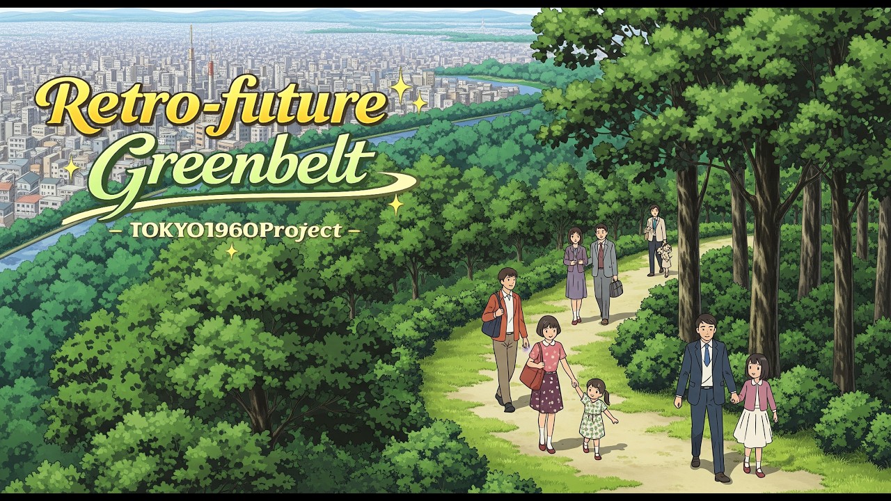 【シンセトリップ】TOKYO1960Project「Greenbelt」（東京1960プロジェクト「グリーンベルト」）【DL可】【フリーBGM】